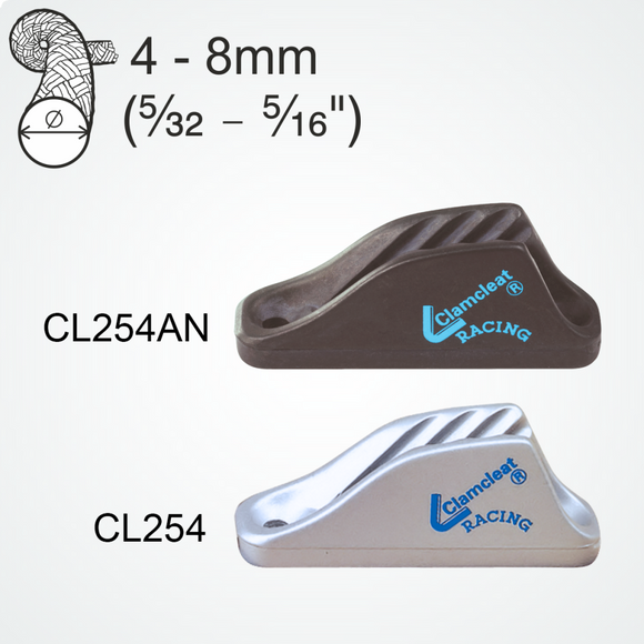 Clamcleat CL254 Racing Midi - Silver