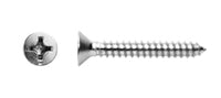 SS Self Tapping Screw - Counter Sunk - 6g x 1 1/4