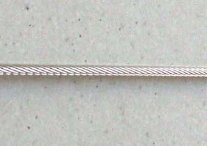 Ronstan 3.0mm 1X19 316 Stainless Steel Rigging Wire, per metre