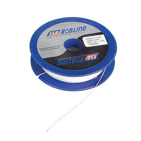 Robline Waxed Whipping Twine 1.5mm - White 32m