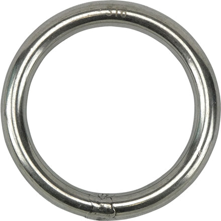 Stainless Steel Round Ring - 5mm x 30mm