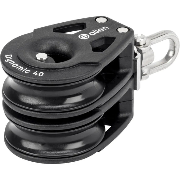 A20402 - 40MM DYNAMIC: DOUBLE WITH LOCKABLE SWIVEL