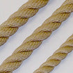 3 Strand Standard Polyester - 8mm-24mm Beige, per metre