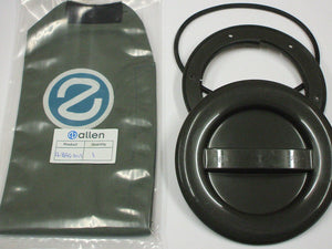 A337R-BAG - 100MM HATCH COVER - GREY with o-ring and bag