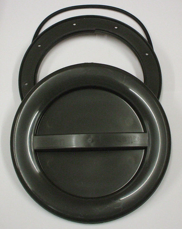 A537R - 145MM HATCH AND COVER - GREY with o-ring