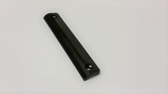 FSRE18 - Impulse Scuff Plate, Black CNC Acetal