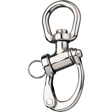 Ronstan Trunnion Snap Shackle RF6321 - 122mm - Large Swivel Bail