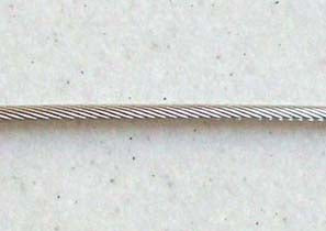 Ronstan 2.0mm 7X19 316 Stainless Steel Rigging Wire, per metre
