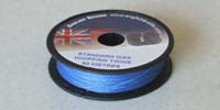 Whipping Twine Waxed - Standard Weight Blue 50m