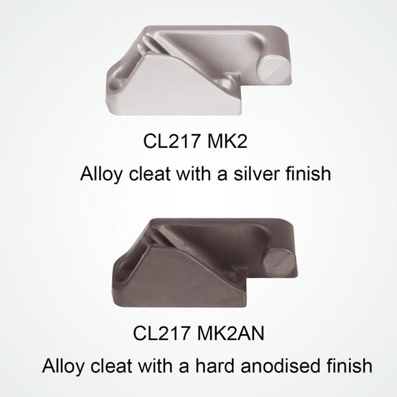 Clamcleat CL217 Mk2 (Starboard) - Silver