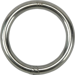 Stainless Steel Round Ring - 4mm x 25mm